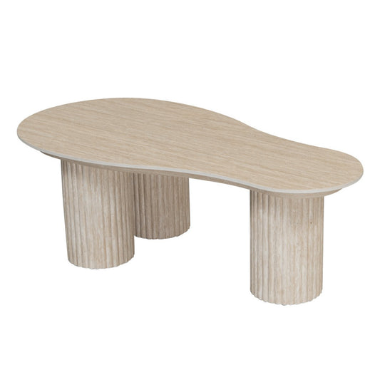 Craft salontafel groot - keramiek travertin-look (118 x 60,5 cm) — salontafel kopen bij MEUBELIER
