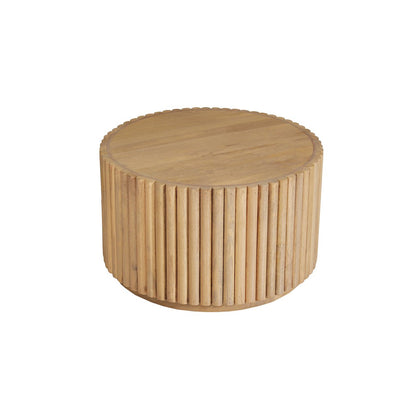 Tom Tailor salontafel 55x55 cm – T-RIBBED SIDE TABLE LARGE (mangohout)